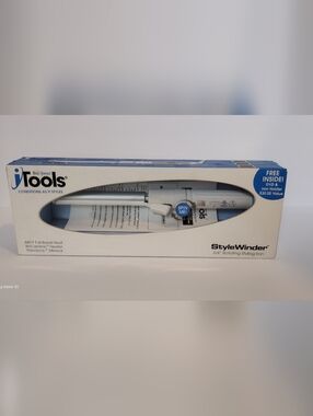 ITools StyleWinder 3/4" Rotating Styling Iron - White/Blue